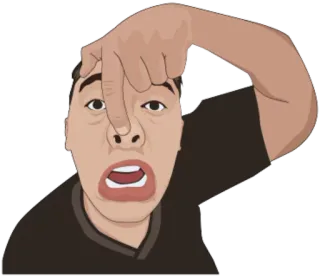 Cowok Absurd By @ahhahhcrot telegram stickers