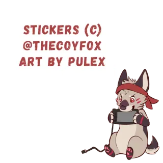 🦊 Coy 🦊          Twitter.com/TheCoyFox telegram stickers