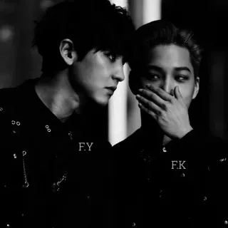 🕷 16e1f52c F.Y F.K kpop, айдол, азиатский, мужчины whatsapp sticker