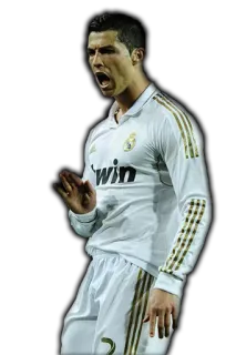 😉 f8db8c0e Cristiano Ronaldo サッカー, アスリート, サッカー, スポーツ telegram sticker