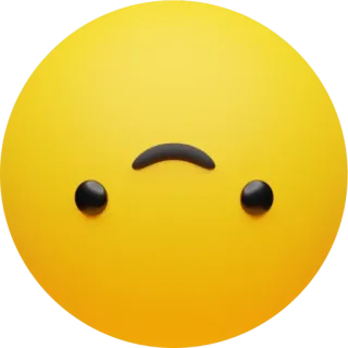 🙃 5a6b3666 emoji, upside down, yellow, face, expression telegram sticker