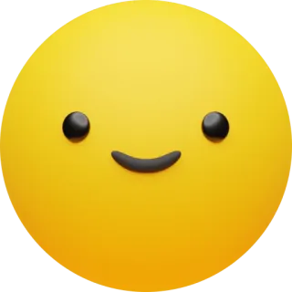 🙂 834994ba emoji, smiley, happy, face telegram sticker
