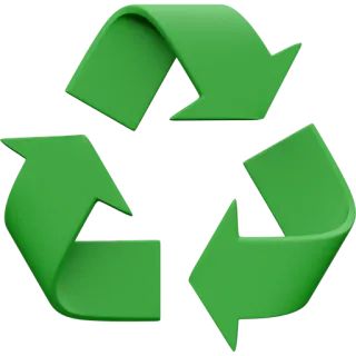 ♻️ ef6589d2 recycle, reuse, environment, green telegram sticker