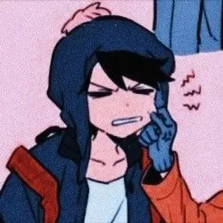 😠 8e653759 Craig Tucker South Park Cartoon, TV-Show, Comedy, animiert, Figur, Finger telegram sticker