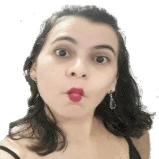 😘 e9111b9d wanita, selfie, potret, wajah, orang whatsapp sticker