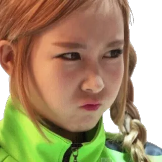 👿 06892960 donna, espressione, infastidito/a, faccia, ragazza, persona whatsapp sticker