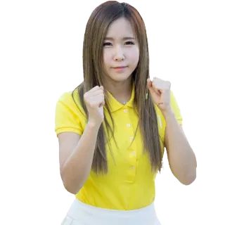 👾 f6e529b2 donna, persona, ragazza, asiatica, coreana, posa whatsapp sticker