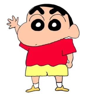 👋 770d29b3 Shin-chan Nohara Crayon Shin-chan anime, cartoon, character, shinchan, crayon shin-chan, funny, manga telegram sticker