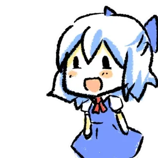😄 936159ba 动漫, Q版, 可爱, 卡哇伊, 卡通 telegram sticker