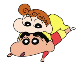 😶 00a7030d Shin-chan Nohara Crayon Shin-chan Anime, Desenho animado, Personagem, Comédia, Família telegram sticker