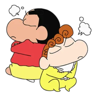 😤 c32611c0 Shin-chan Anime, Desenho animado, Família, Crianças, Shin-chan, Crayon Shin-chan telegram sticker
