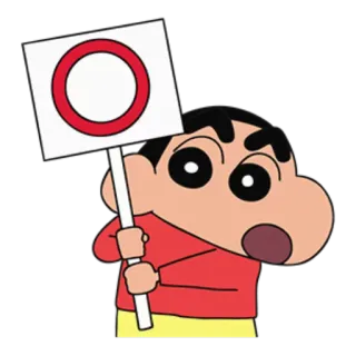 ⭕️ e305af9c Shin-chan Anime, Mangá, Desenho animado, Personagem, Shinchan, Ok telegram sticker