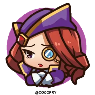 😒 c659b7f8 Anime, Chibi, Monokel, Porträt, Cartoon, Frau, Traurig telegram sticker