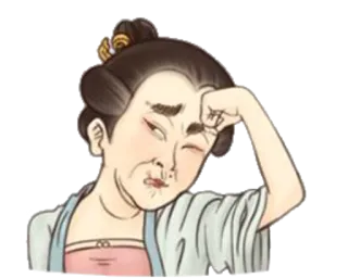 😜 22e1d066 อิโมจิ, สีหน้า, หงุดหงิด, เศร้า, หน้า, การ์ตูน telegram sticker