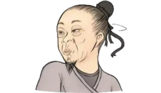 😯 52e2e8d4 ritratto, persona, caricatura, espressione facciale, illustrazione telegram sticker