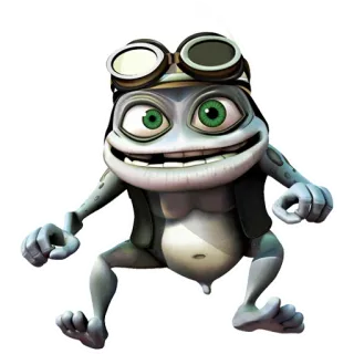 Crazy Frog whatsapp stickers
