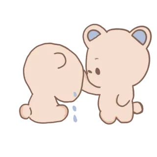 🤗 1981e243 Cartone animato, Animale, Orso, Carino, Kawaii telegram sticker