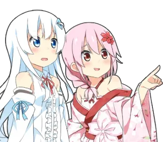 👈 709c63e1 Anime, Słodkie, Dziewczyny, Kreskówka telegram sticker