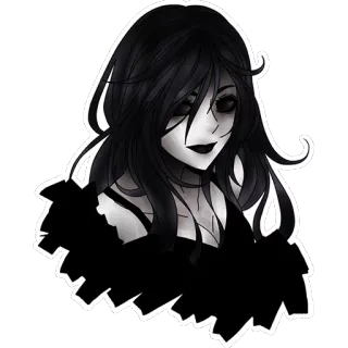 Creepypasta от @TgSticker telegram stickers