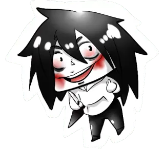 Creepypasta от @TgSticker telegram stickers