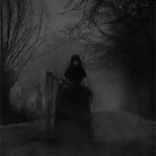 🖤 02c2e07c oscuro, spaventoso, inquietante, horror, fantasma telegram sticker