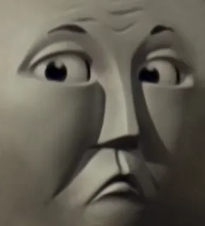 😒 05ca0f22 Gesicht, Meme, Zug, Cartoon whatsapp sticker