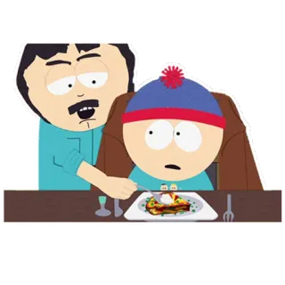 😌 a72d258a Stan Marsh, Randy Marsh South Park Stan Marsh, Randy Marsh, South Park, Caricatura, Comedia, Animado telegram sticker