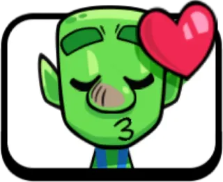 clash royale goblin telegram stickers
