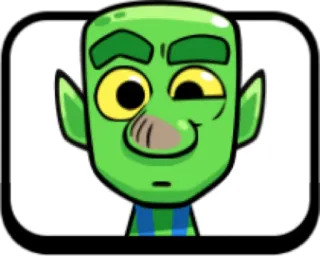 clash royale goblin whatsapp stickers
