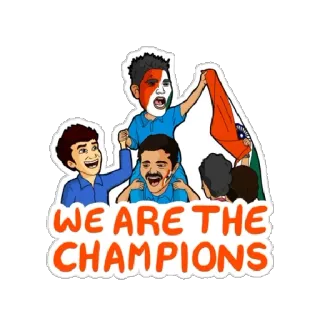 CricketFansAdda whatsapp stickers
