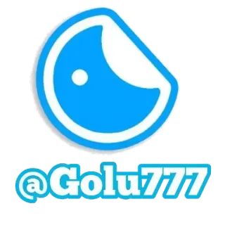 👤 a0d83ddf @Golu777 социальные сети, имя пользователя, аватар whatsapp sticker