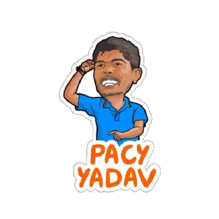 🎾 5f78e7e6 PACY YADAV whatsapp sticker