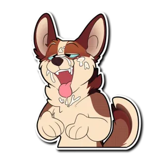 Crimson Fang telegram stickers