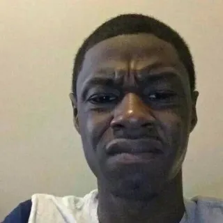 🤨 7c88d046 лицо, выражение лица, отвращение, гримаса, мужчина, человек whatsapp sticker