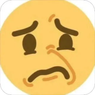 🤨 edb36048 Эмодзи, Лицо, Выражение, Отвращение, Неприязнь, Реакция whatsapp sticker