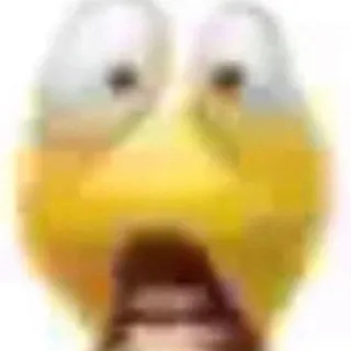 😲 f8068ad9 Эмодзи, В шоке, Удивление, Желтый, Мем, Смешно whatsapp sticker