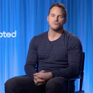 🐁 84aa24cc Chris Pratt attore, celebrità, star del cinema, ritratto, uomo whatsapp sticker