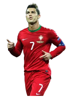 👍 66d2d0fb Cristiano Ronaldo football, football, sport, athlète, Ronaldo telegram sticker