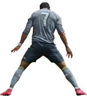 🔥 819db933 Cristiano Ronaldo soccer, football, player, celebration, athlete telegram sticker