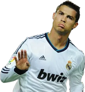 👋 db8c9e47 Cristiano Ronaldo soccer, football, athlete, player, sport telegram sticker