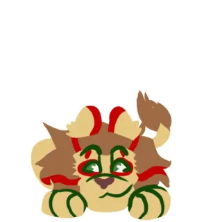👀 93fb55c6 kucing, kartun, binatang, lucu, kocak telegram sticker