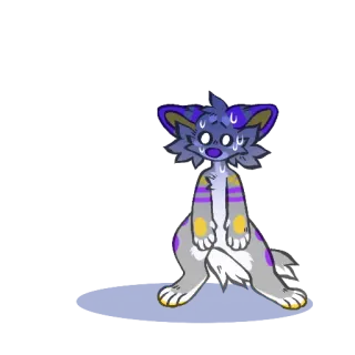 😥 7321e24a 퍼리, 초조한, 땀, 무서운, 동물, 만화 telegram sticker