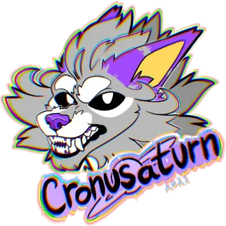 📝 e5810971 Cronusaturn 2021 퍼리, 늑대, 만화, 캐릭터, 스티커 telegram sticker