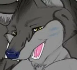 🐺 e82dd0ec ケモノ, 狼, 動物, 獣人 telegram sticker