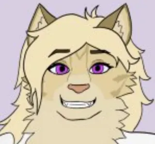 😁 289095f7 cat, furry, anthropomorphic, animal, cartoon, illustration telegram sticker