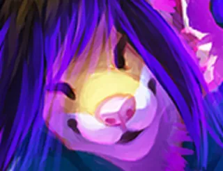 😁 51de88fd furry, anthro, portrait, fantasy, cute, animal telegram sticker