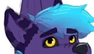 👀 aea38e84 furry, anthro, cartoon, wolf, character, animal telegram sticker