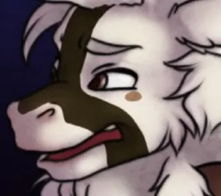 😱 e1993d92 furry, anthro, animal, creature, cartoon telegram sticker