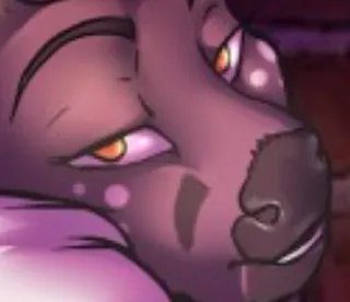 🥴 f4ed9ba1 furry, animal, anthro, portrait, illustration telegram sticker