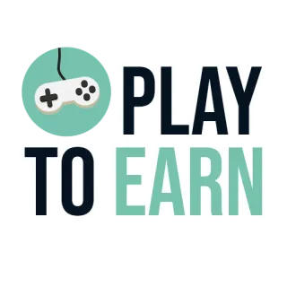🎲 7e2e21f5 PLAY TO EARN play to earn, gaming, online game, earn money, controller, finance telegram sticker